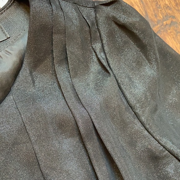 Ana Capri Black Gold Shimmer Dress - Picture 4 of 14